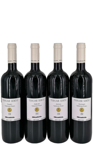 Chamlija Terroir Series Cabernet Franc 2018 Wooden Case 4 bottles, Türkiye
