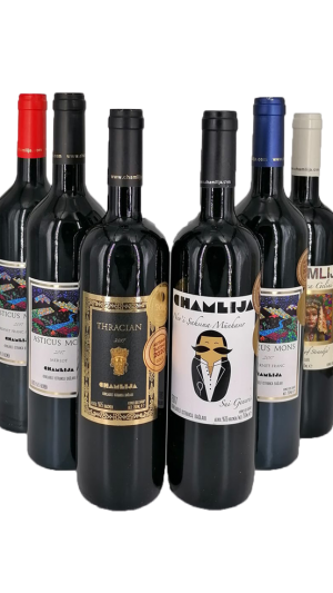Chamlija Gold Series 2020 Wooden Case Bordeaux style 6 bottles, Türkiye